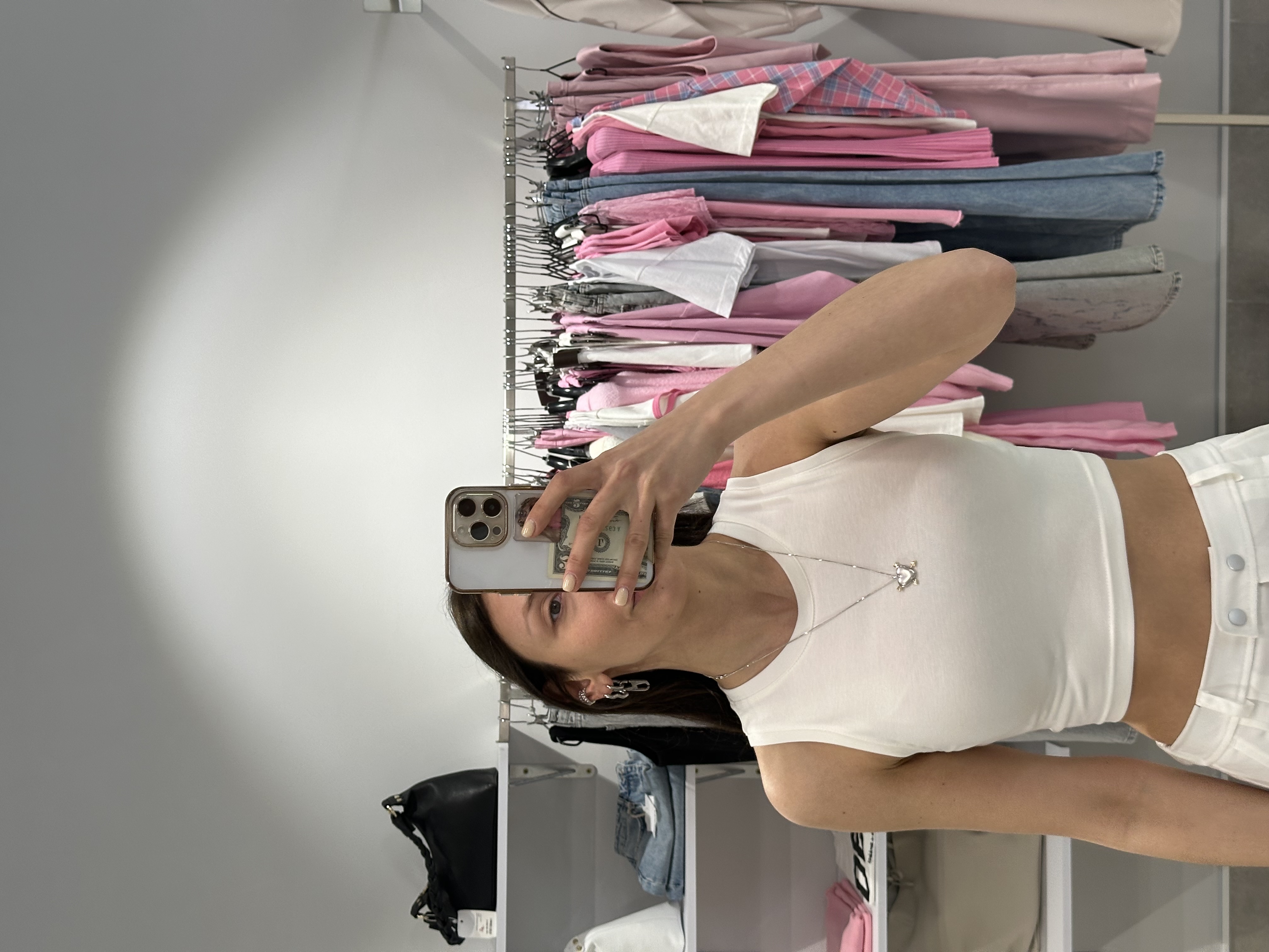 Топ 22-9 рібана бамбук 746/22-9 Світла ваніль, XS