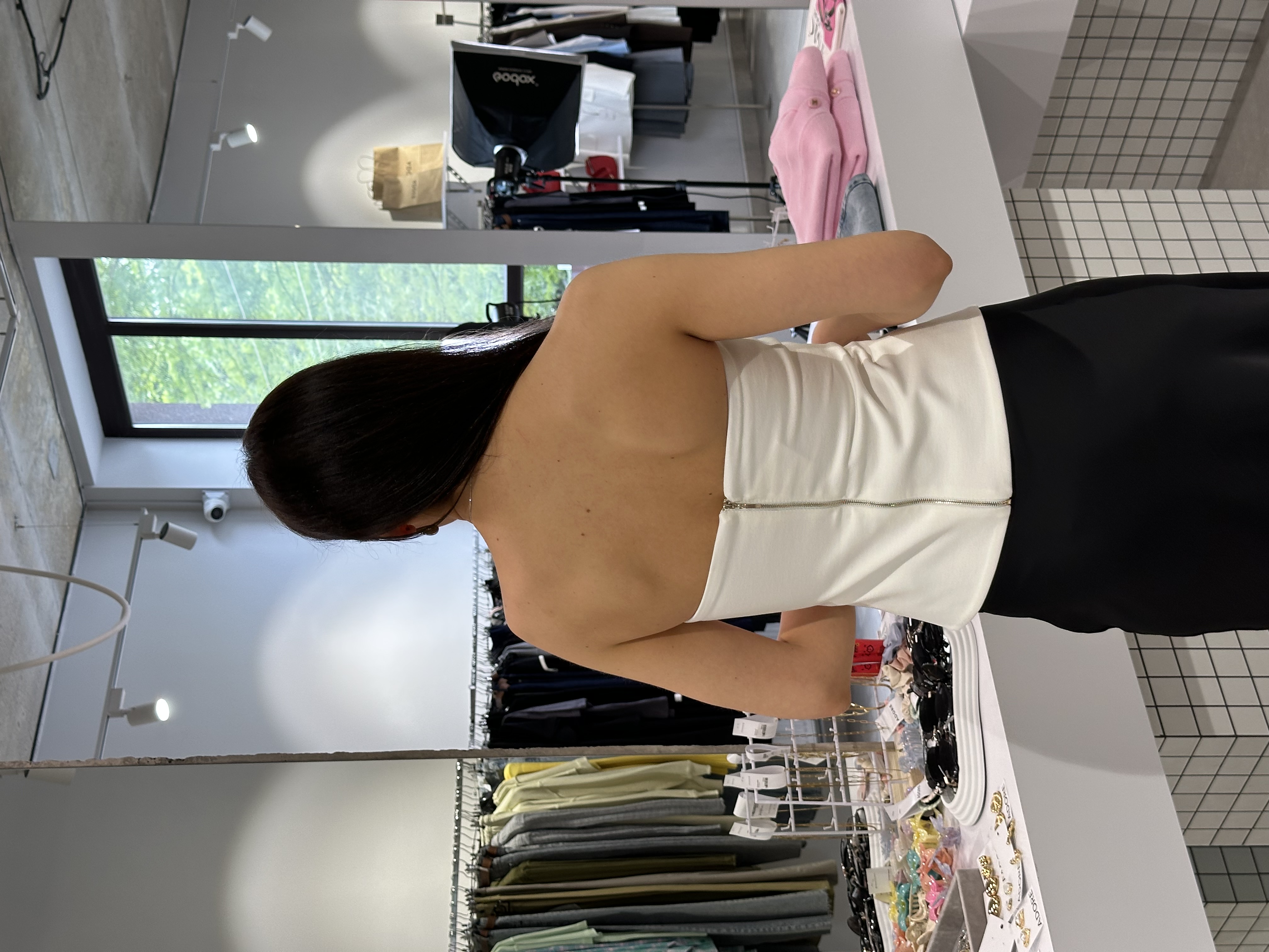 Корсет 1147-2\36-5 італійський трикотаж молочний, M