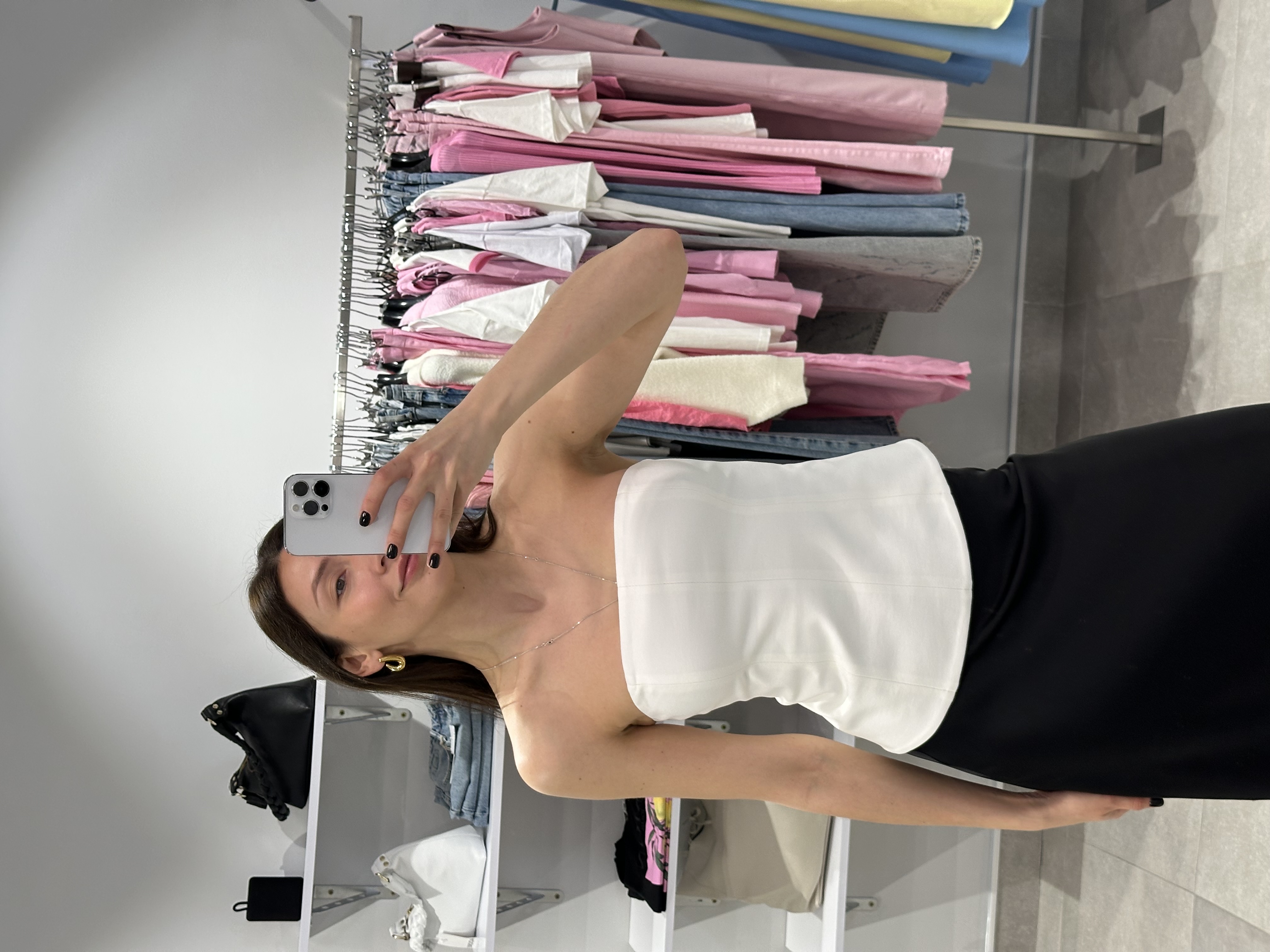 Корсет 1147-2\36-5 італійський трикотаж молочний