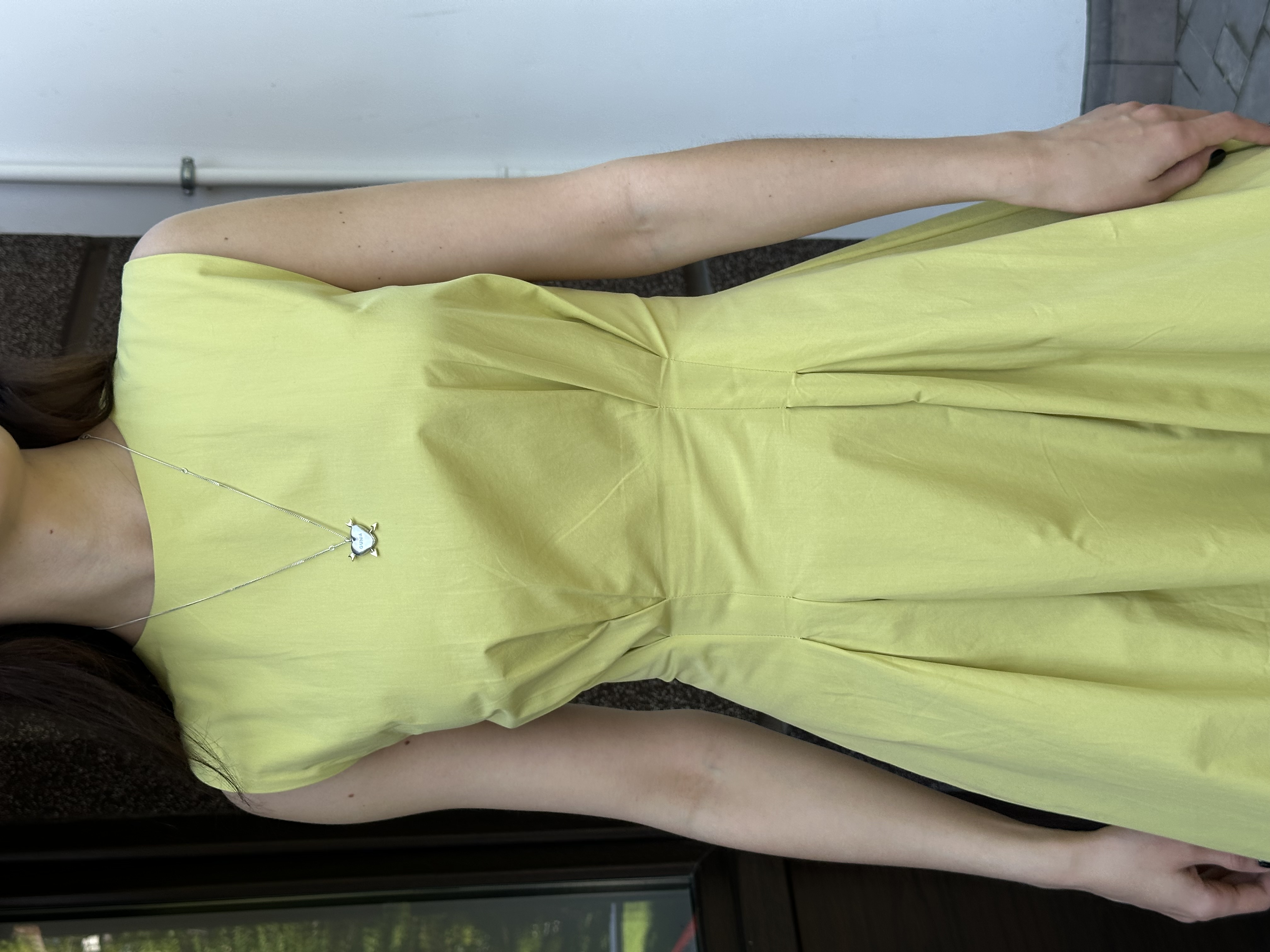 Сукня Deppot 4870 міді лайм, L