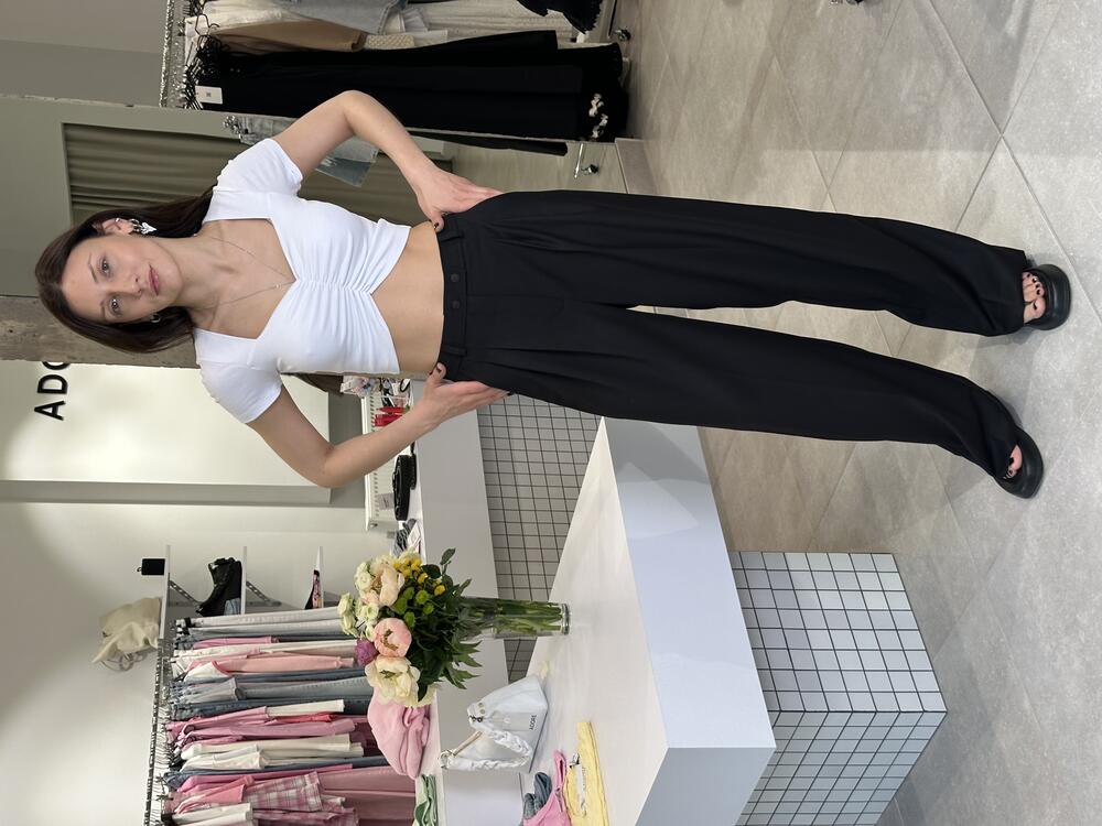 Брюки Беатріс костюмка 298_113 чорний