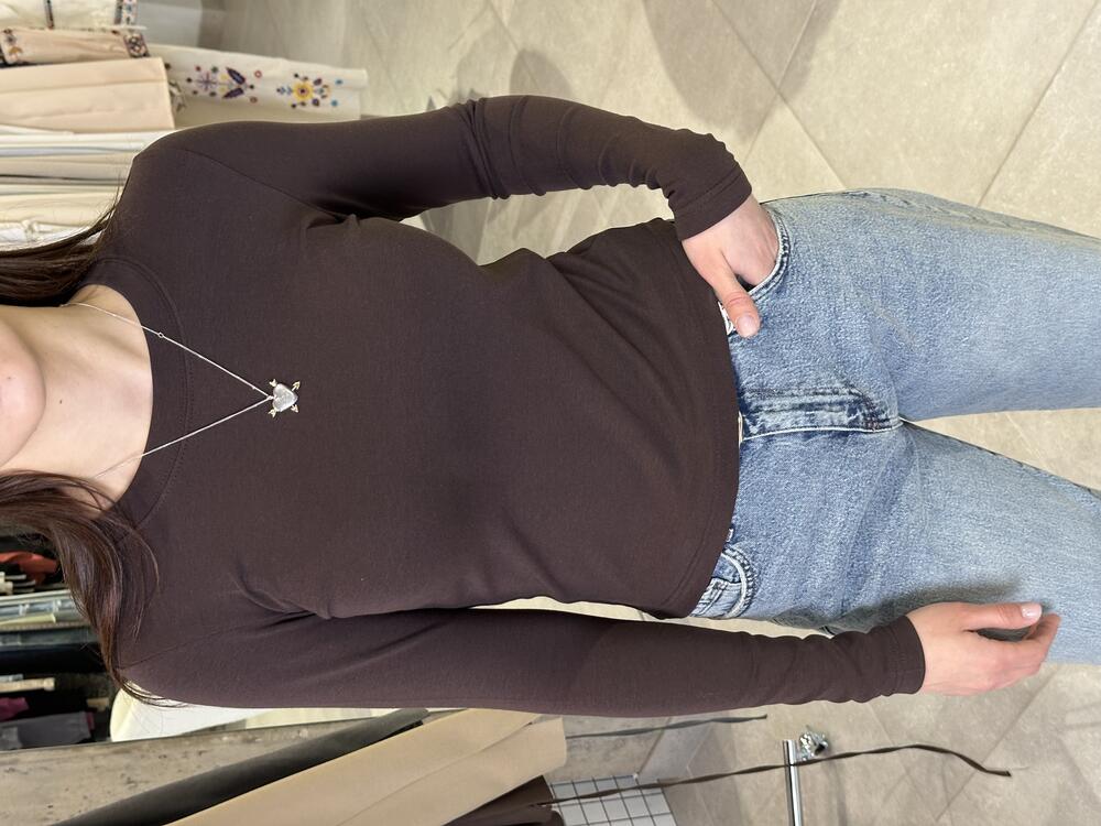 Кофта Інжир 161 шоколад, XS