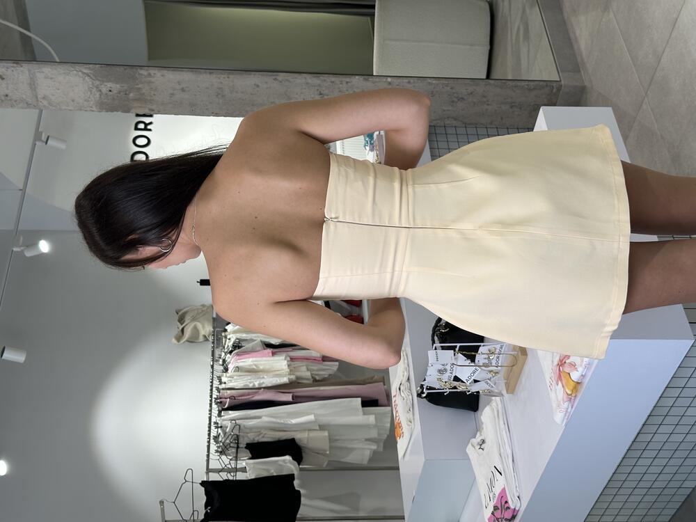 Сукня віскоза 1145-2 вершковий, M