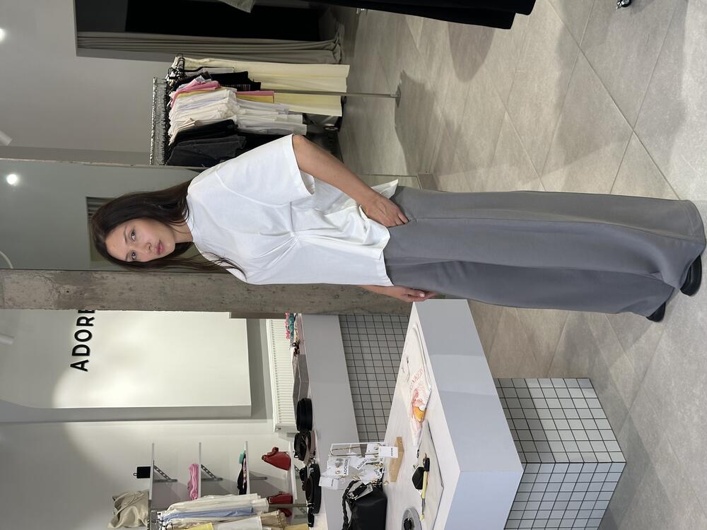 Брюки двунитка 1163/07-1 грудневе небо, XS