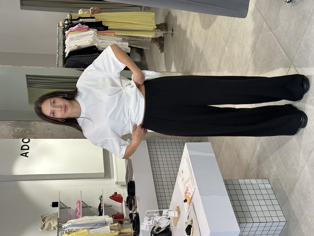 Брюки двунитка 1163/07-1 чорний