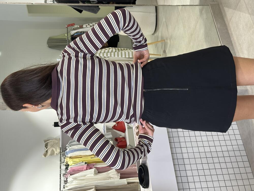 Спідниця костюмка 1022 чорна, XS