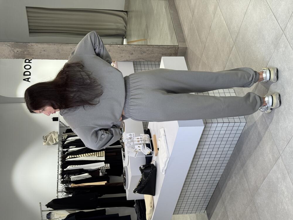 Костюм 1155\30-1 джогери трьохнитка грудневе небо, XS