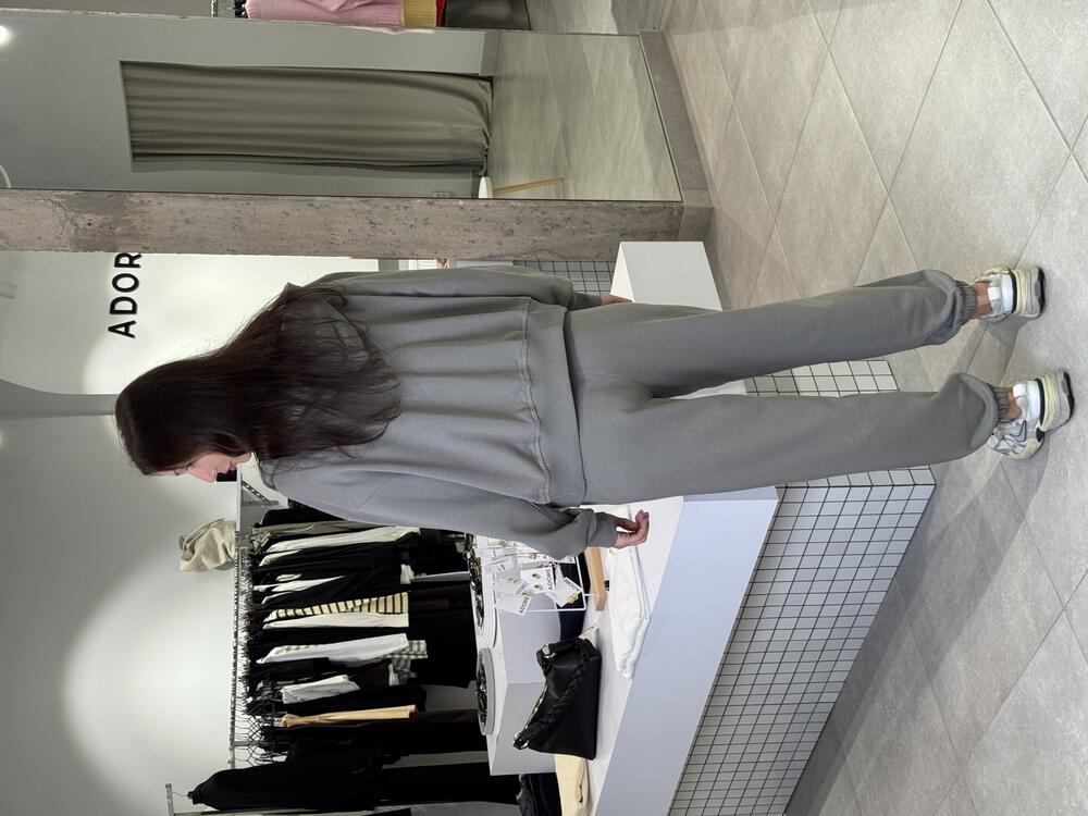 Костюм 1155\30-1 джогери трьохнитка грудневе небо, XS