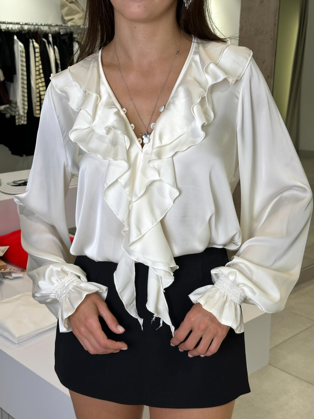 Блуза 1030 шовк Армані 