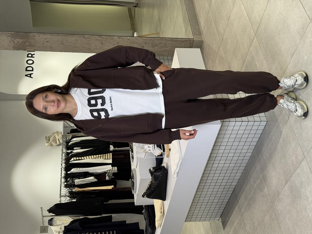 Костюм 1155\30-1 джогери трьохнитка шоколад