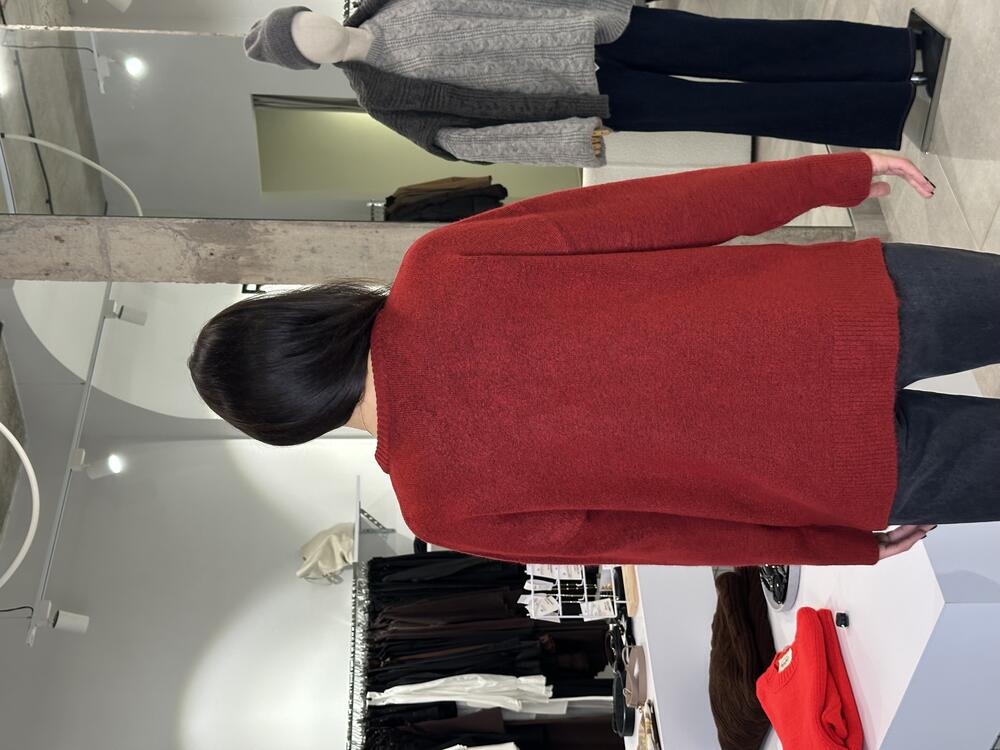 Светер база червоний, one size