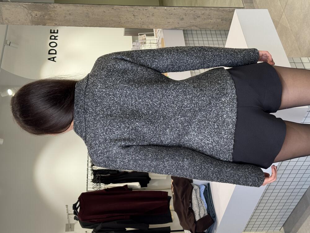 Приталений кардиган з гудзиками сірий, one size