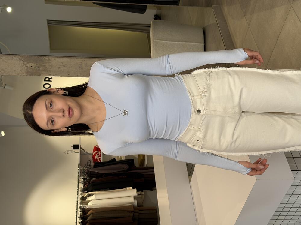 Лонгслів базавий на пальчик 