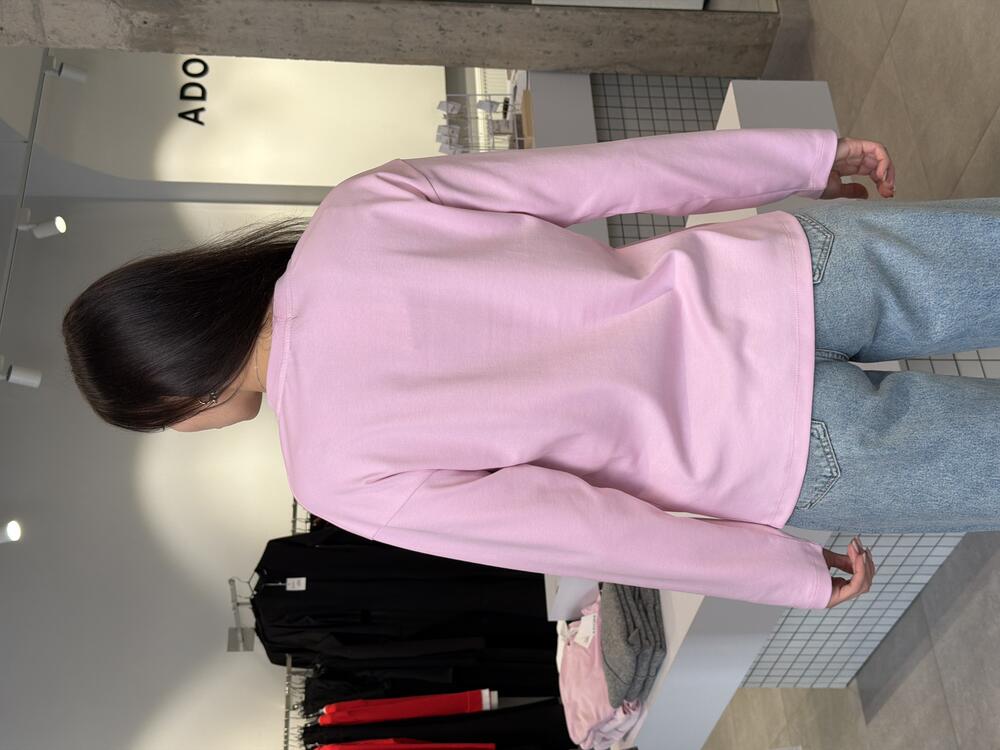 Лонгслив 564-4\11-2_09 інтерлок рожевий, M